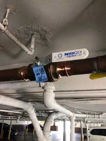 Copper pipe repair and valve work for Water Line Repair in Bungalow Heaven
